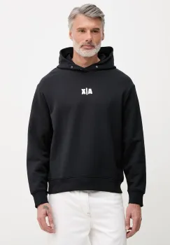 Armani Exchange hanorac cu gluga pentru barbati, din bumbac imagine