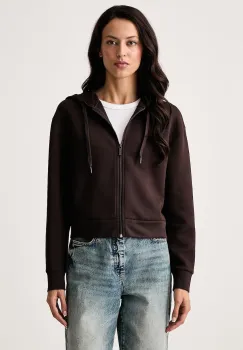 Armani Exchange  hanorac cu gluga pentru femei cu bumbac imagine
