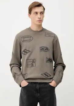 Armani Exchange hanorac de bumbac imagine