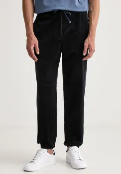 Armani Exchange pantaloni pentru barbati din catifea reiata imagine