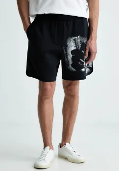 Armani Exchange pantaloni scurti de trening pentru barbati cu bumbac imagine