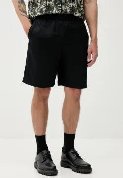 Armani Exchange pantaloni scurti din amestec de in imagine