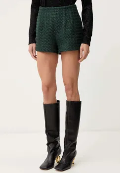 Armani Exchange pantaloni scurti din lana imagine