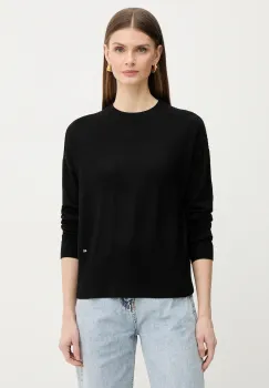 Armani Exchange pulover din amestec de lana imagine