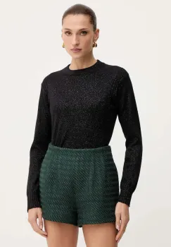 Armani Exchange pulover din amestec de lana imagine