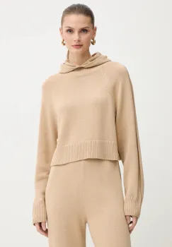 Armani Exchange pulover din amestec de lana imagine