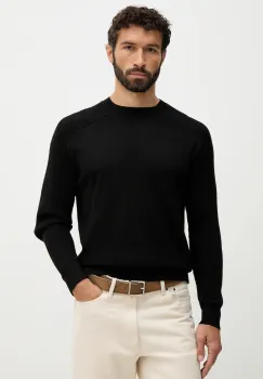 Armani Exchange pulover din amestec de lana imagine