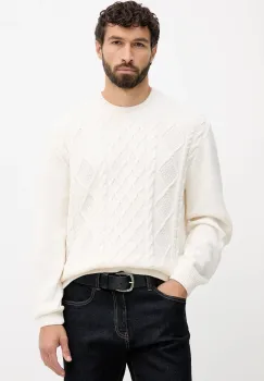 Armani Exchange pulover din amestec de lana imagine