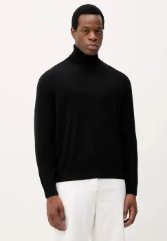 Armani Exchange pulover din amestec de lana imagine