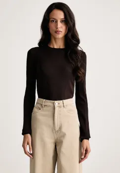 Armani Exchange  pulover pentru femei cu vascoza imagine
