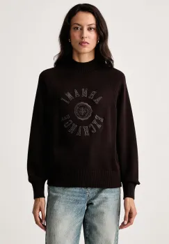Armani Exchange  pulover pentru femei din bumbac imagine