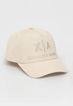 Armani Exchange sapca de baseball din bumbac imagine