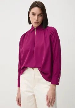 Artigli bluza femei, culoarea bej, neted, ACBL000529 imagine