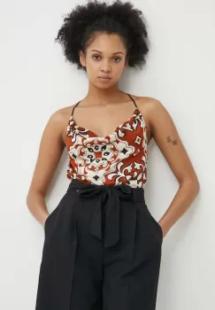 Artigli bluza femei, culoarea maro, modelator, AC38234 imagine