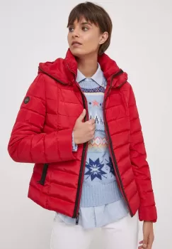 Artigli geaca femei, culoarea rosu, de iarna imagine