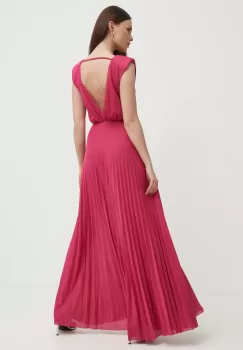 Artigli rochie culoarea roz, maxi, evazati, AA38136 imagine