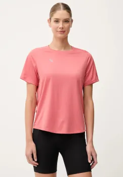 Asics tricou de alergare Core culoarea portocaliu, 2012D170 imagine