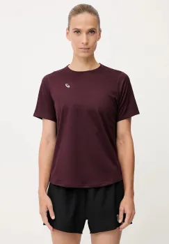 Asics tricou de alergare Core culoarea portocaliu, 2012D170 imagine