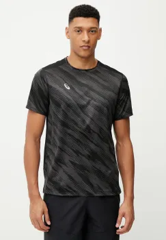 Asics tricou de antrenament culoarea negru, cu imprimeu, 2011D212 imagine