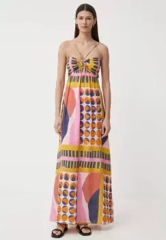 BA&SH rochie MOLLY maxi, evazati, 1E24MOLL imagine