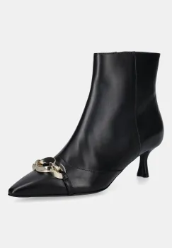 Baldinini cizme de piele culoarea negru, cu toc cui, D6B053P5VITE imagine