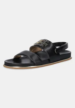 Baldinini sandale de piele culoarea negru, D5E226P1VITE imagine