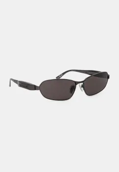 Balenciaga ochelari de soare culoarea gri, BB0355S imagine