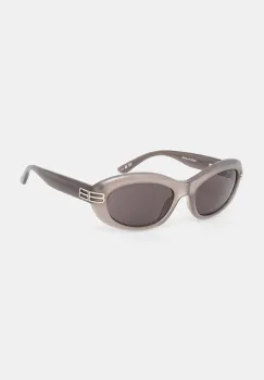 Balenciaga ochelari de soare culoarea gri, BB0431S imagine