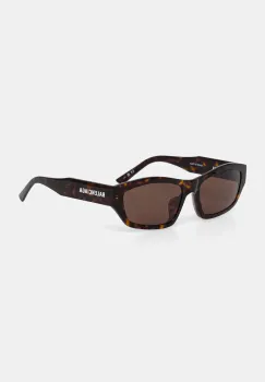 Balenciaga ochelari de soare culoarea maro, BB0448SK imagine