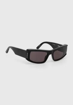 Balenciaga ochelari de soare culoarea negru imagine