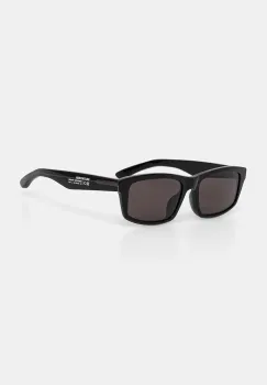 Balenciaga ochelari de soare culoarea negru, BB0424SK imagine
