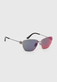 Balenciaga ochelari de soare culoarea violet, BB0337SK imagine