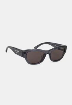 Balenciaga ochelari de soare femei, culoarea gri, BB0389SK imagine