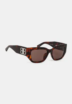 Balenciaga ochelari de soare femei, culoarea maro, BB0361SK imagine