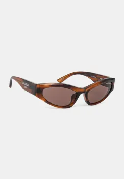 Balenciaga ochelari de soare femei, culoarea portocaliu, BB0387S imagine