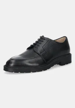 Bally pantofi de piele EARLIE culoarea negru, MSF0HP imagine