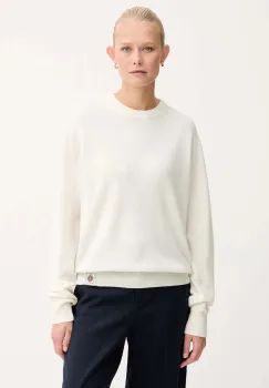 Bally pulover de casmir culoarea bej, light, WKN0BA imagine