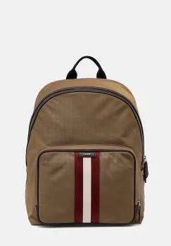 Bally rucsac barbati, culoarea bej, mare, neted, MAK03U imagine