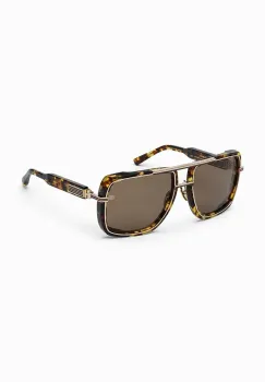 Balmain ochelari de soare SOLDIER culoarea auriu, BPS.160D imagine