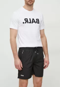 BALR. pantaloni scurti de baie barbati, culoarea negru imagine