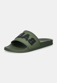 BALR. papuci Beach Slide barbati, culoarea verde, B1520.1004 imagine