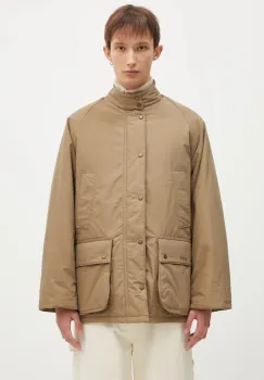 Baracuta geaca Barbour x Baracut OS Casual Bedale barbati, culoarea verde, de tranzitie, BRCPS1094 imagine