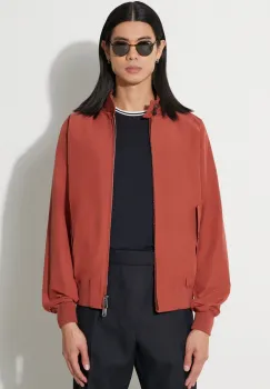 Baracuta geaca bomber G9 Cloth barbati, culoarea rosu, de tranzitie, BRCPS0001 imagine