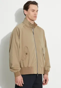 Baracuta geaca Clicker G9 barbati, culoarea bej, de tranzitie, BRCPS1043 imagine