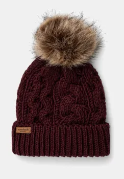 Barbour caciula culoarea bordo imagine