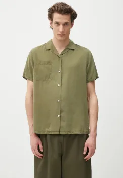 Barbour camasa Barbour Archer Relaxed Fit S/S Shirt culoarea verde, relaxed, MSH5612 imagine