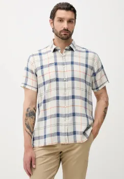 Barbour camasa de in CROFT cu guler clasic, regular, MSH5197 imagine