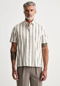 Barbour camasa pentru barbati cu amestec de in Barkend imagine