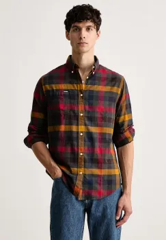 Barbour camasa pentru barbati din bumbac Danloch imagine