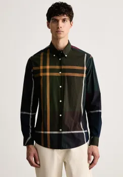Barbour camasa pentru barbati din bumbac imagine